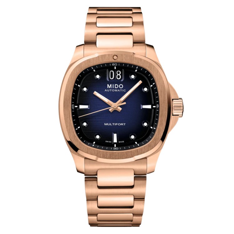 Mido Multifort M049.526.33.041.00 Automatico 40 mm Blu Bracciale Acciaio