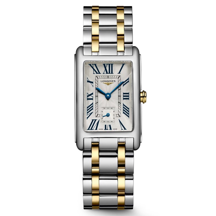 Longines Dolcevita L5.512.5.70.7 Quarzo 23.3 mm Argentè Bracciale Oro Giallo