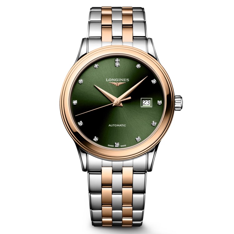 Longines Flagship L4.984.3.07.7 Automatico 40 mm Bracciale Acciaio