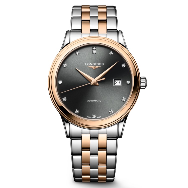 Longines Flagship L4.984.3.77.7 Automatico 40 mm Bracciale Acciaio