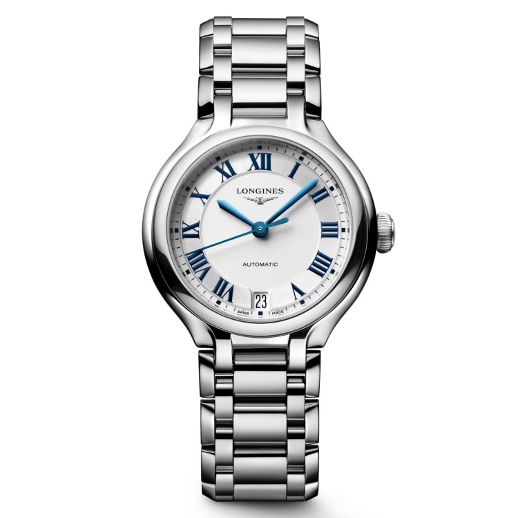 Longines Primaluna L8.124.4.71.6 Automatico 34 mm Acciaio Argentè