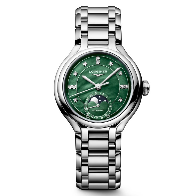 Longines Primaluna L8.126.4.07.6 Automatico 34 mm Verde