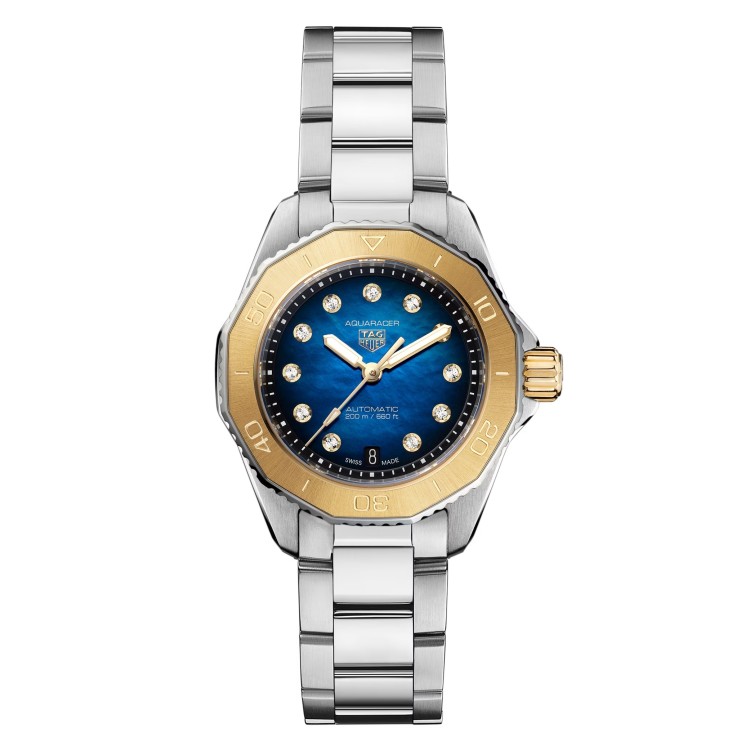 Tag Heuer Aquaracer WBP2450.BA0622 Automatico 30 mm Acciaio Blu Bracciale Acciaio