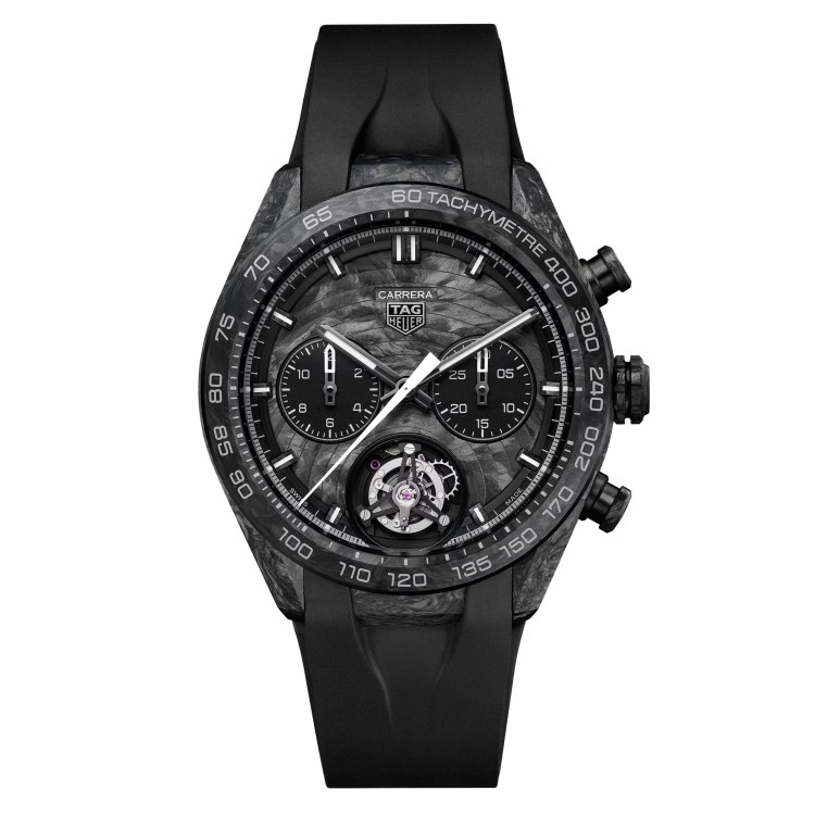 Tag Heuer Carrera CBU5091.FT6305 Cronografo Automatico 44 mm Caucciù