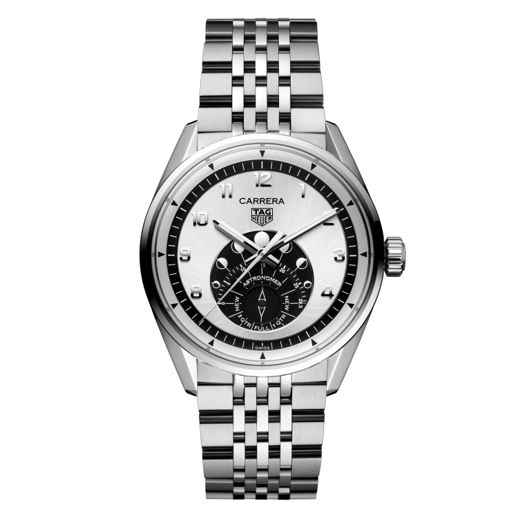 Tag Heuer Carrera WBX2110.BA0044 Automatico 39 mm Argentè Bracciale Acciaio