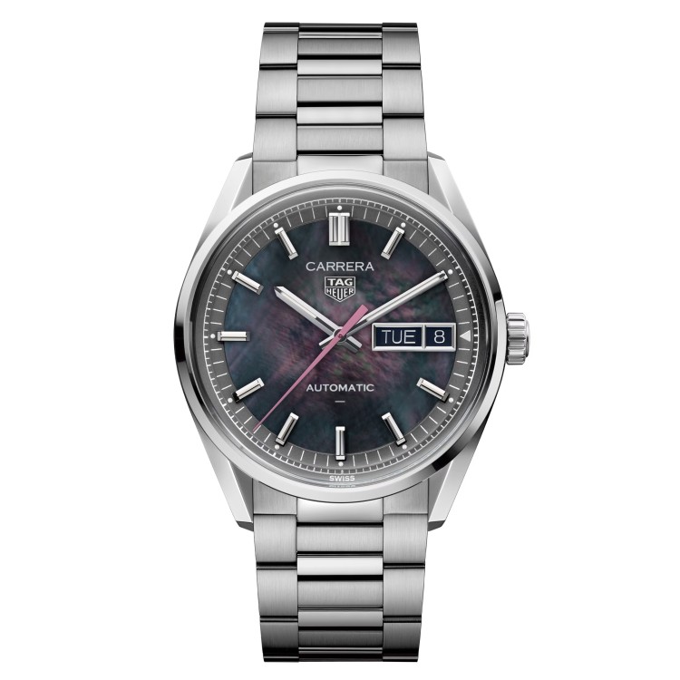 Tag Heuer Carrera WDA2116.BA0043 Automatico 41 mm Nero Bracciale Acciaio