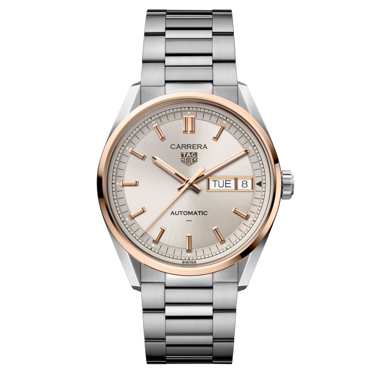 Tag Heuer Carrera WDA2150.BA0043 Automatico 41 mm Beige Bracciale Acciaio