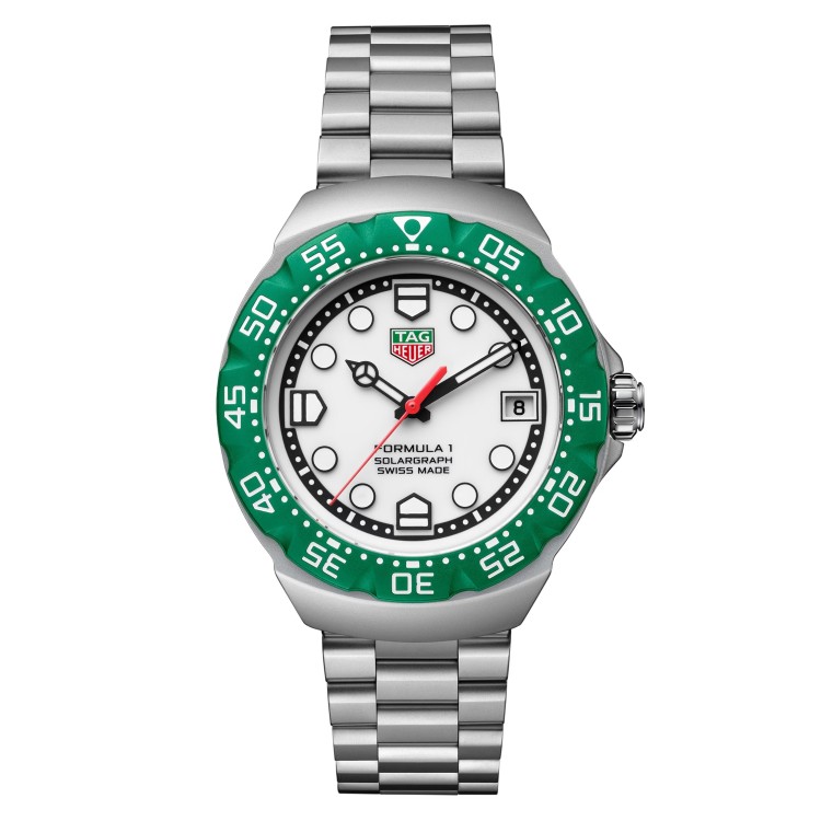 Tag Heuer Formula 1 WBY111E.BA0042 Quarzo 38 mm Acciaio Bianco Bracciale Acciaio