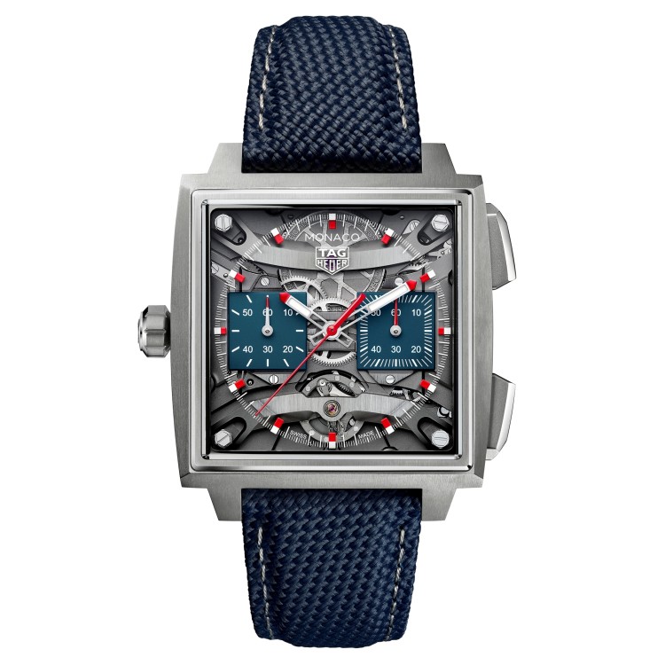 Tag Heuer Monaco CEW5181.FT8123 Cronografo Automatico 40 mm Titanio Caucciù