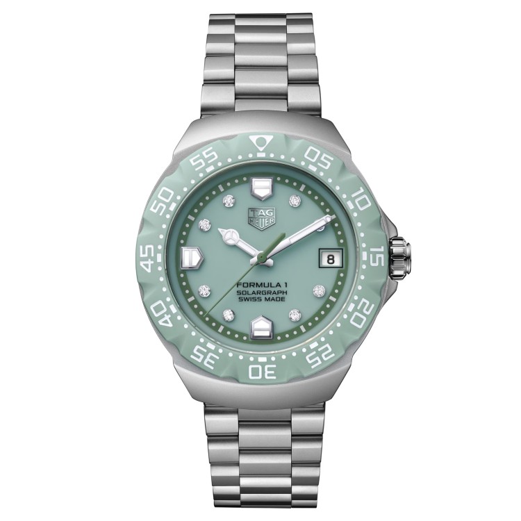 Tag Heuer Formula 1 WBY111B.BA0042 Quarzo 38 mm Acciaio Verde Bracciale Acciaio