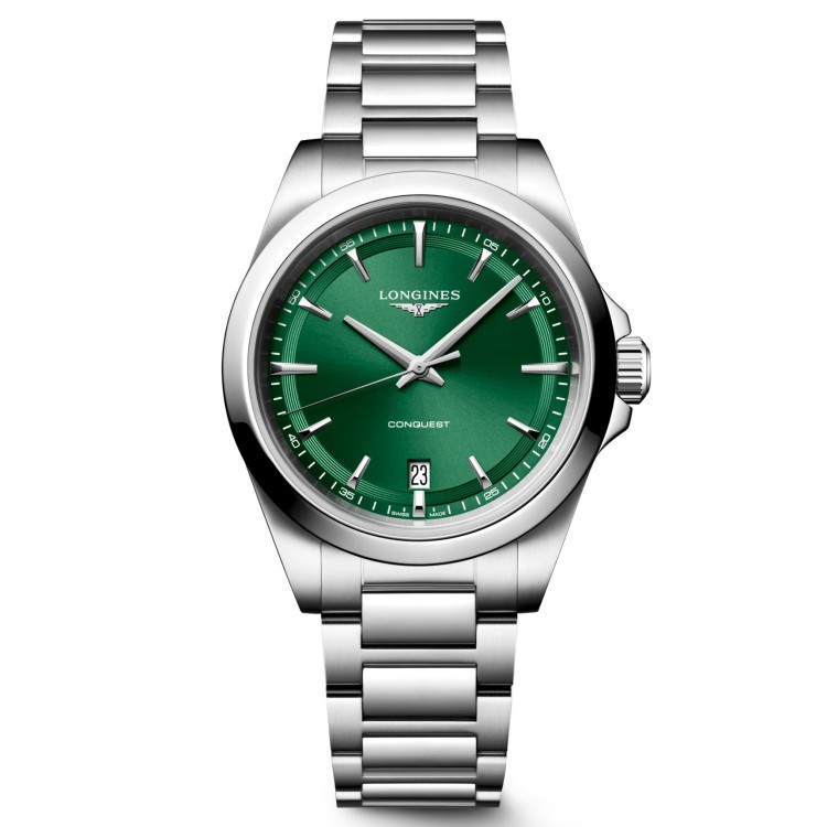Longines Conquest L3.750.4.09.6 Quarzo 38 mm Bracciale Acciaio