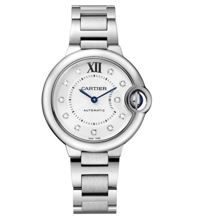CARTIER Ballon Blue WE902074 misura 33 mm Automatico in Acciaio.
