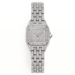 Cartier Panthère De Cartier HPI01801 Quarzo 30.3 mm Bracciale Oro Bianco