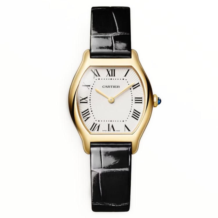 Cartier Tortue WGTO0015 Quarzo 33.4 mm Champagne