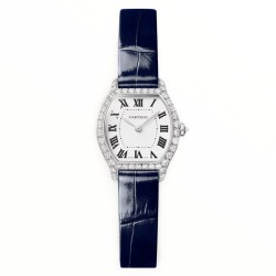 Cartier Tortue WJTO0013 Quarzo 26.1 mm Bianco