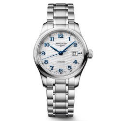 Longines Longines Master L2.449.4.73.6 30 mm Argentè Bracciale Acciaio