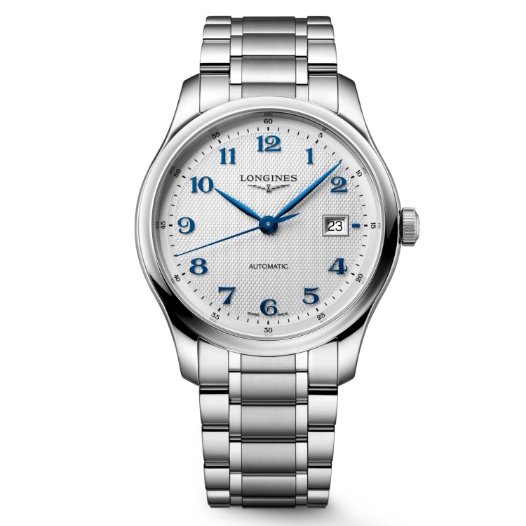 Longines Longines Master L2.950.4.73.6 41 mm Argentè Bracciale Acciaio