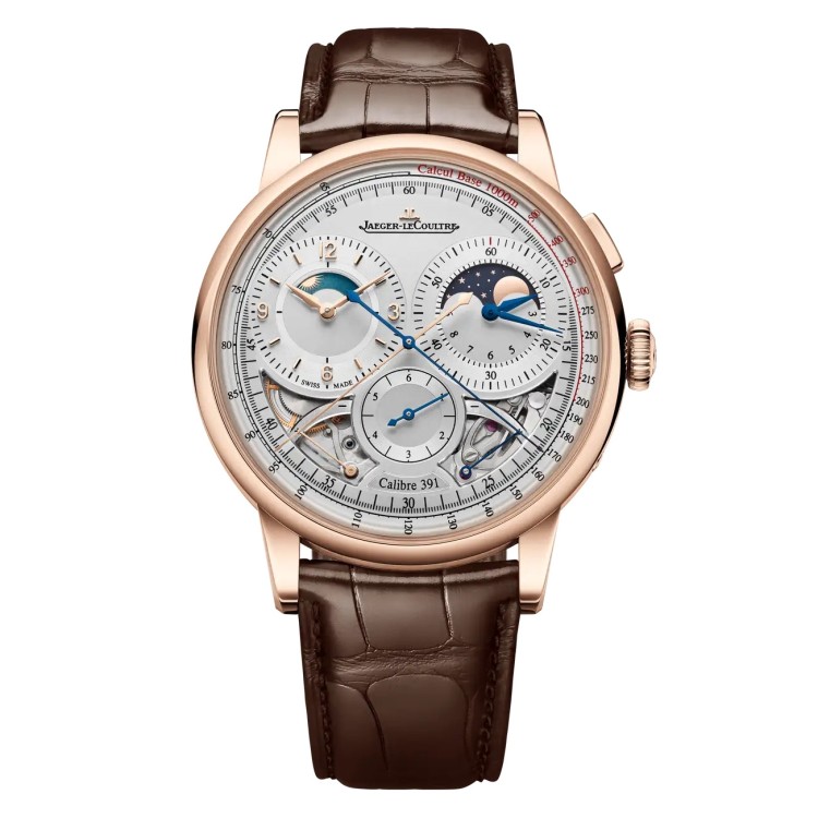 Jaeger-LeCoultre Duometre Q622252j Cronografo Carica Manuale 42.5 mm Oro Rosa Grigio