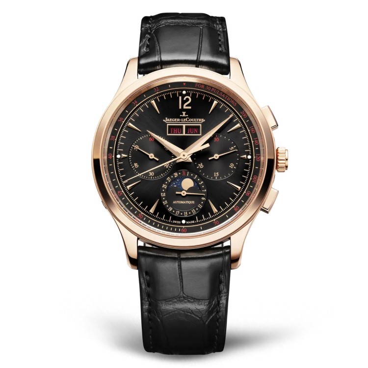 Jaeger-LeCoultre Master Control Q413257J Cronografo Automatico 40 mm Oro Rosa Nero