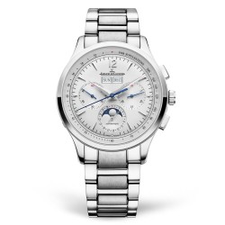 Jaeger-LeCoultre Master Control Q4138130 Cronografo Automatico 40 mm Acciaio Grigio Bracciale Acciaio