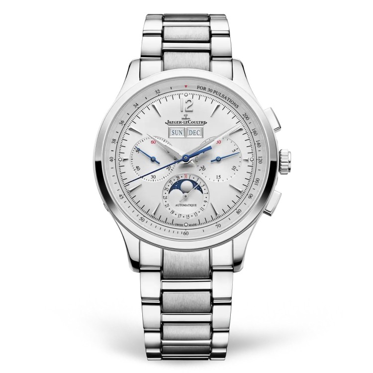 Jaeger-LeCoultre Master Control Q4138130 Cronografo Automatico 40 mm Acciaio Grigio Bracciale Acciaio