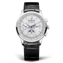 Jaeger-LeCoultre Master Control Q4138431 Cronografo Automatico 40 mm Acciaio Grigio