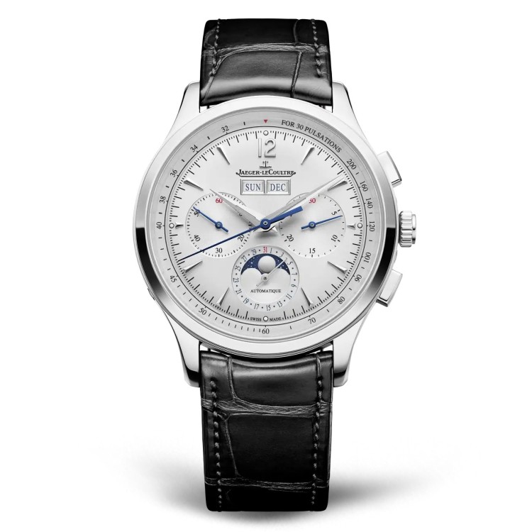 Jaeger-LeCoultre Master Control Q4138431 Cronografo Automatico 40 mm Acciaio Grigio