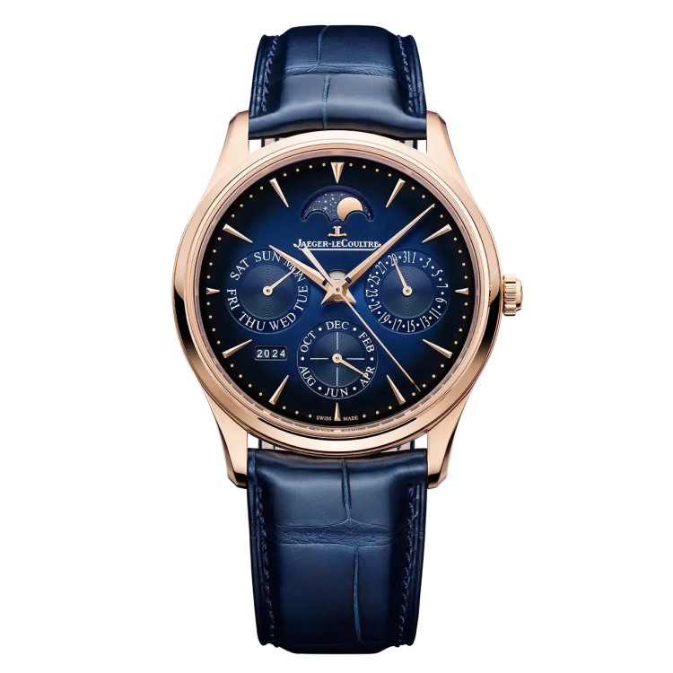 Jaeger-LeCoultre Master Ultra Thin Q114258j Automatico 39 mm Oro Rosa Blu