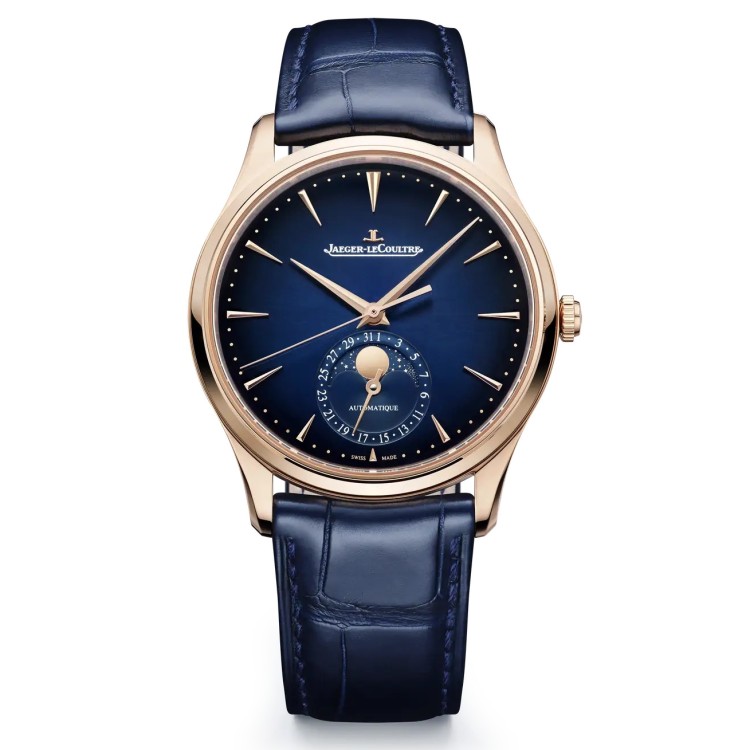 Jaeger-LeCoultre Master Ultra Thin Q1362580 Automatico 39 mm Oro Rosa Blu