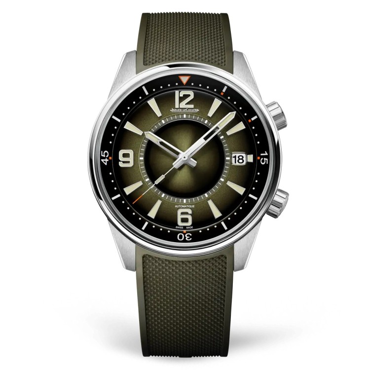 Jaeger-LeCoultre Polaris Q906863J Automatico 42 mm Acciaio Verde Caucciù