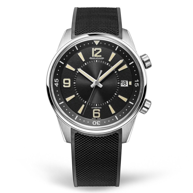 Jaeger-LeCoultre Polaris Q906867J Automatico 42 mm Acciaio Nero Caucciù