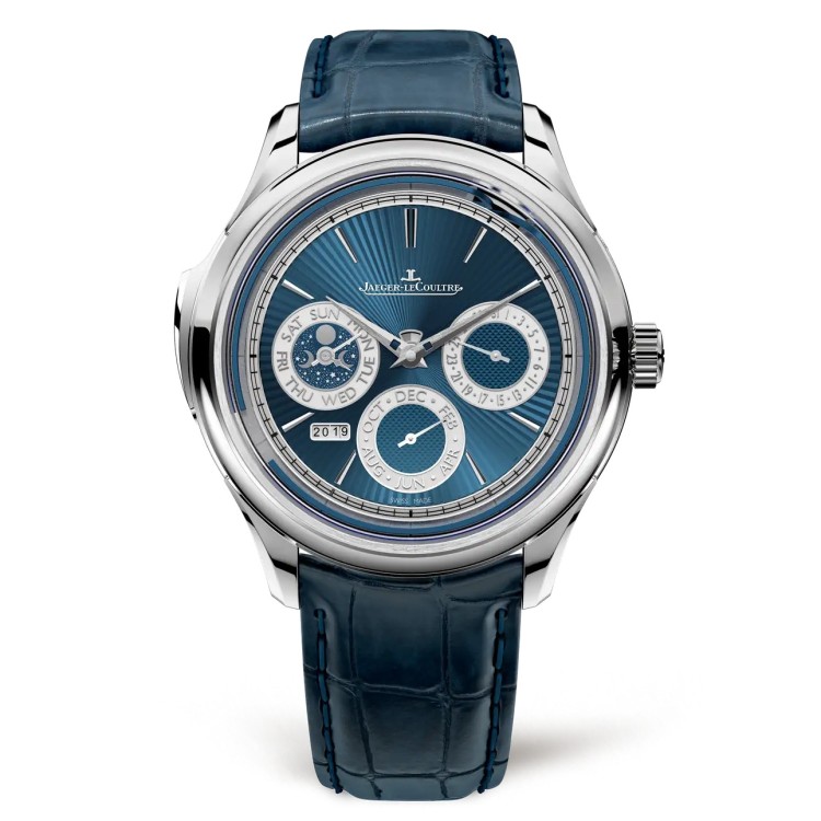 Jaeger-LeCoultre Tradition Q52334E1 Automatico 43 mm Oro Bianco Blu