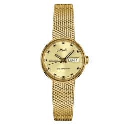 Mido Commander 1959 M716.937.213 Automatic 23.5 mm Yellow PVD-coated steel Steel bracelet