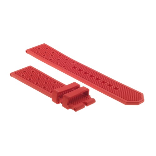 Tag Heuer Cinturino Formula 1 Caucciù Rosso Forato 22/20 CAZ101G Max Verstasppen limited edition