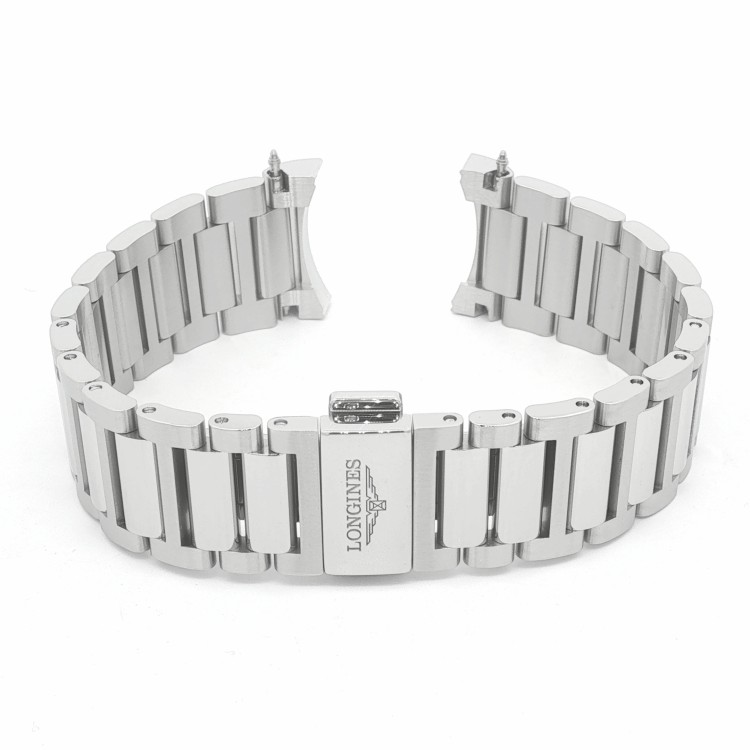 Longines Bracciale Acciaio Conquest 2023  L3.720.4, ansa 19mm.