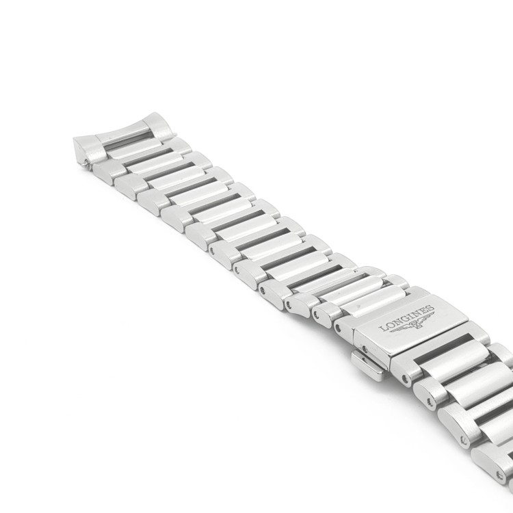 Longines Bracciale Acciaio Conquest 2023  L3.720.4, ansa 19mm.