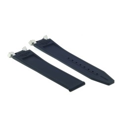Longines Cinturino Caucciù blu 22/18 mm Conquest 2023 cronografo L3.835.4 2