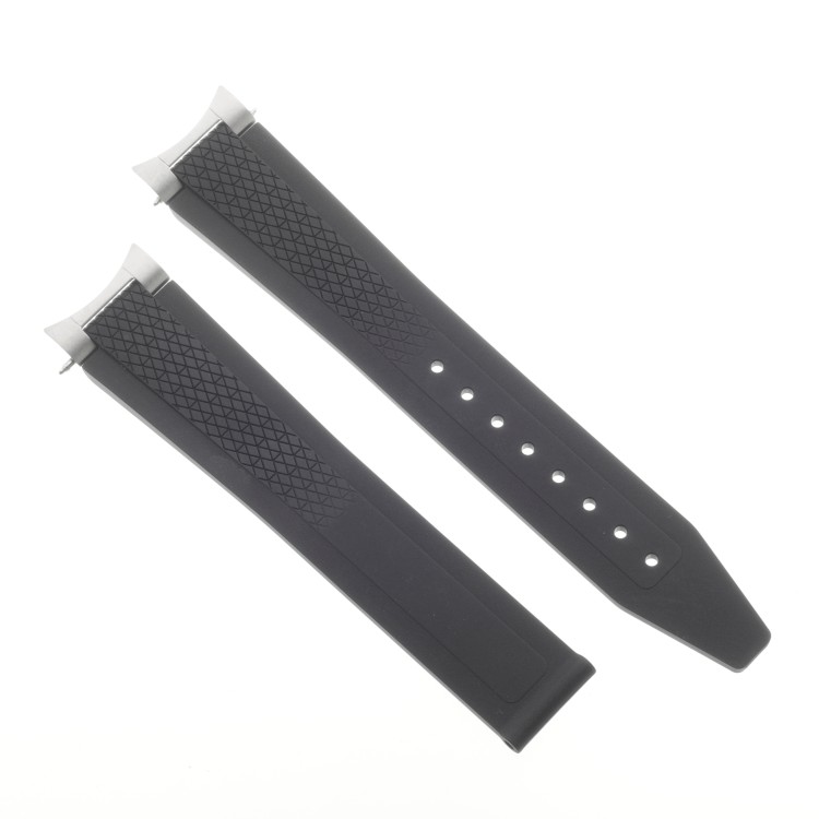 Longines Cinturino Caucciù nero 19/16 mm Conquest 2023, 38 mm,  L3.720.4