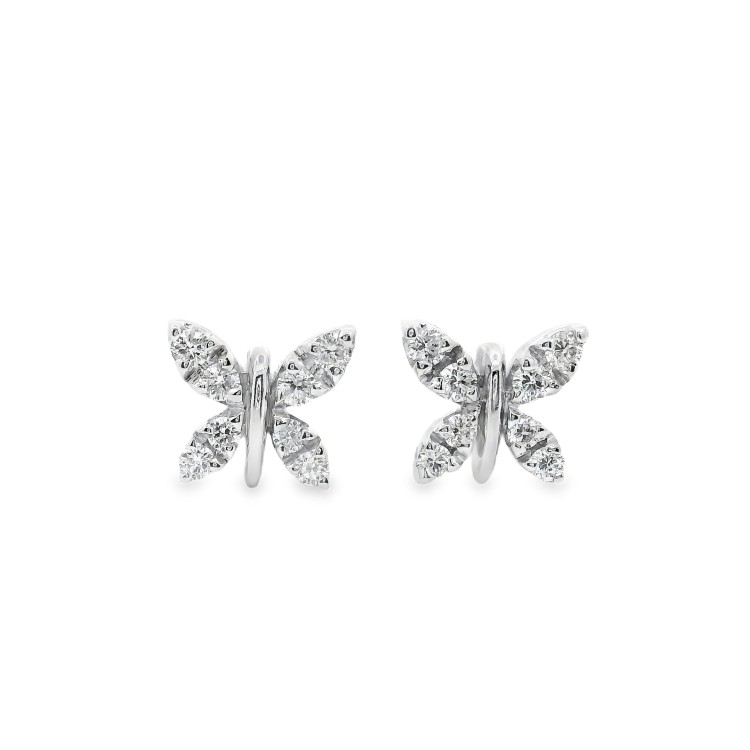 ALFIERI & St. JOHN Orecchini Diamanti ct 0,26 Oro 18 kt