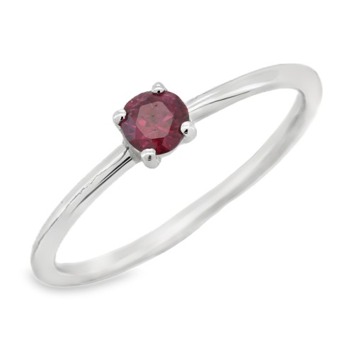 Anello Rubino Zaffiro Diamanti ct 0,30 + Z 0,35 Oro 18 kt