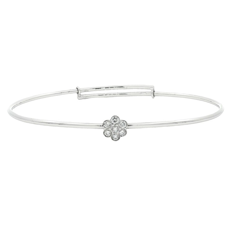 Bracciale Margherita Diamanti ct 0,25 Oro 18 kt