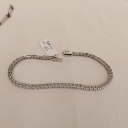Bracciale Tennis Diamanti 2,5 mm n° 67 petre ct 3,15  F VS Oro 18 kt 12,40 gr
