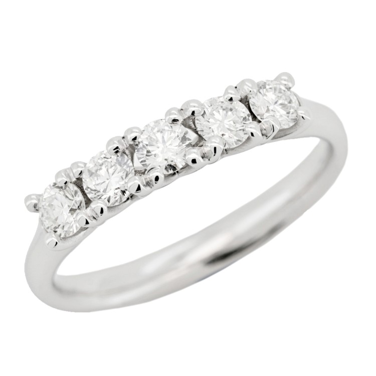 Fedina Riviere Diamanti ct 0,20 Oro 18 kt