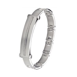MONTBLANC Bracciale 35860 Acciaio Rame.