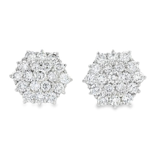 Orecchini Diamanti ct 1,77 Oro 18 kt