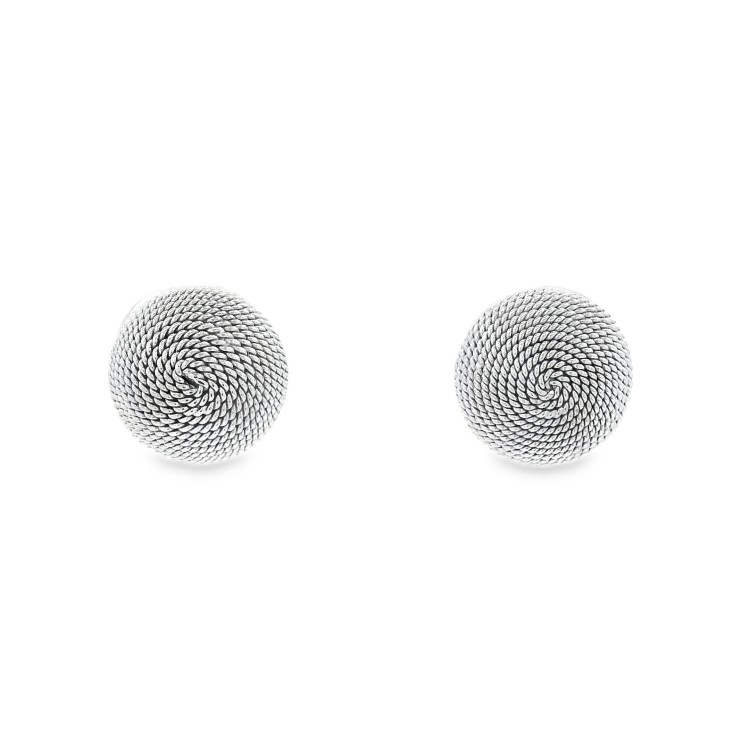 Orecchini Tessuto Oro 18 kt