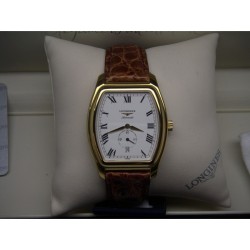 LONGINES TONNEAU Classico L4.683.6.11.2 Automatico Oro 18 kt 750 38 mm.