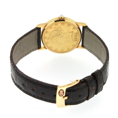 CORUM 10 $ DOLLARI 55.147.56 Oro del 1888 in Oro 18 kt 750