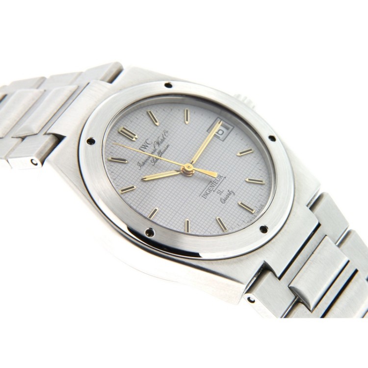  IWC Ingenieur 3305 misura 34 x 8,5 mm in Acciaio al Quarzo