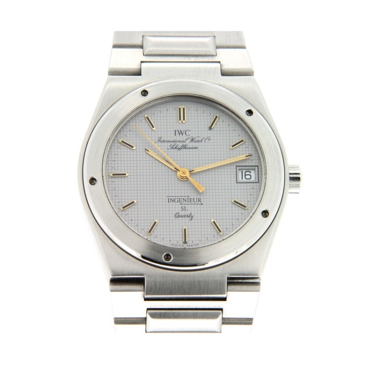  IWC Ingenieur 3305 misura 34 x 8,5 mm in Acciaio al Quarzo